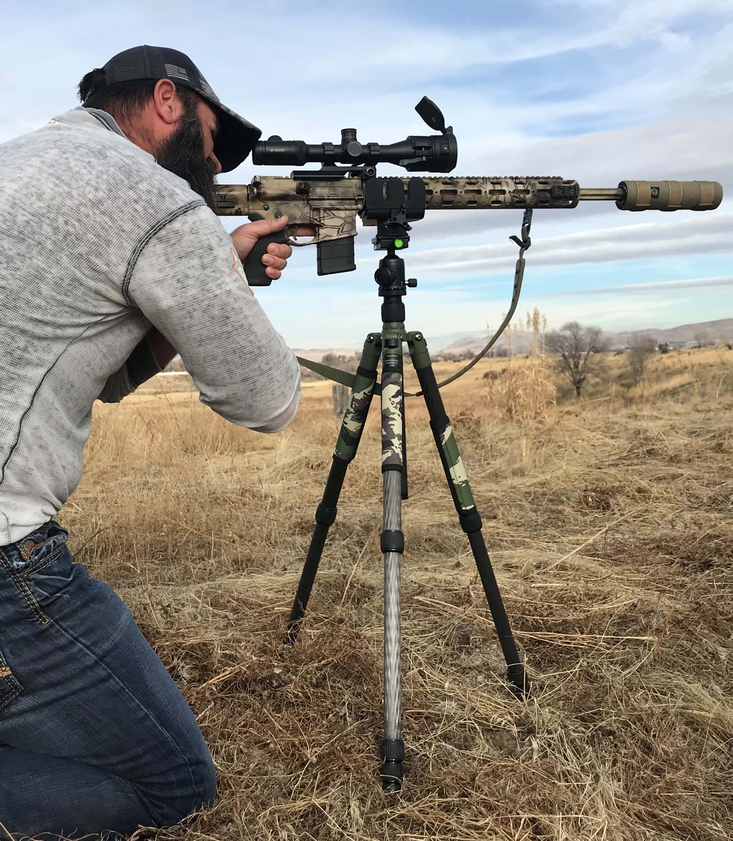 Night Stalker Shooting Tripod & BallHead ***ATTENTION, PLEASE ALLOW 4