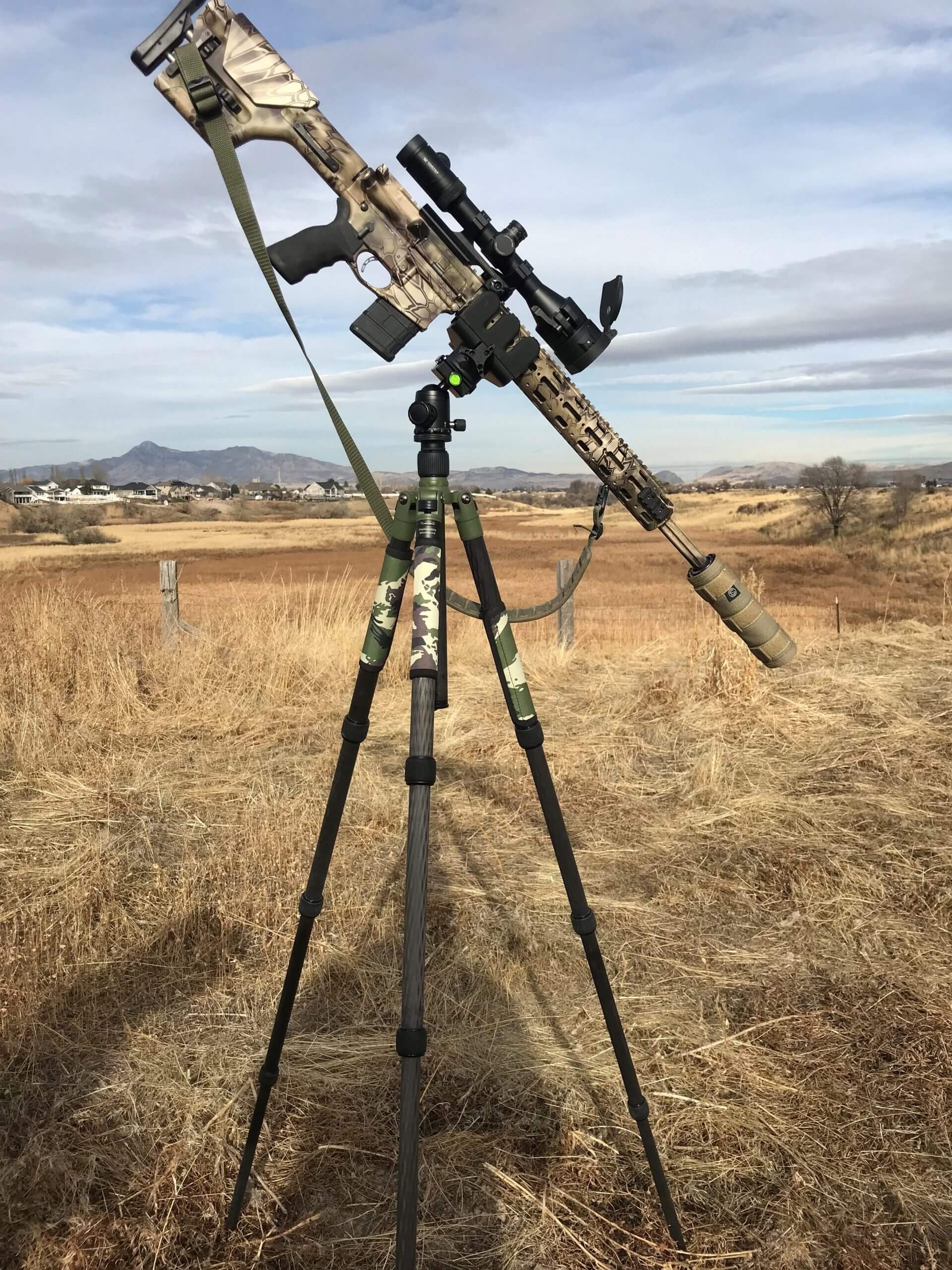 Night Stalker Shooting Tripod & Ball-Head