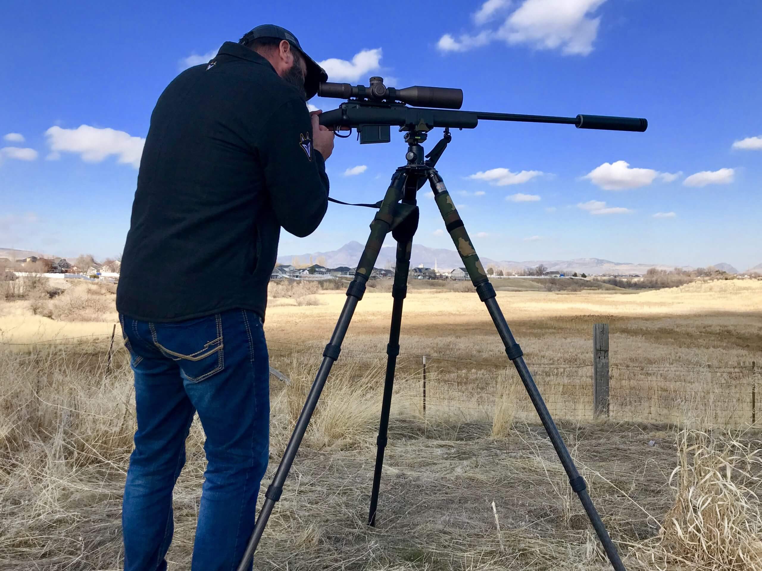 Night Stalker PRO Shooting Tripod & Ball-Head - Night Goggles